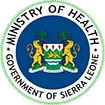 Logo of the Ministry of Health, Government of Sierra Leone
